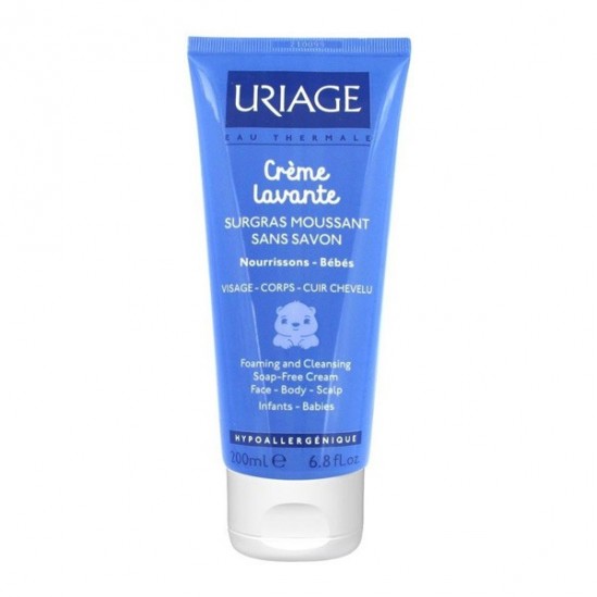 Uriage Bébé Crème Lavante Surgras Moussant Sans Savon 200 ml