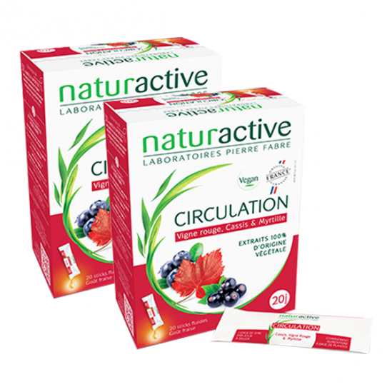 Naturactive circulation 2 x 20 sticks fluides