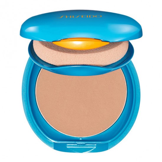 Shiseido sun fond de teint compact protecteur uv spf30 dark beige 12g