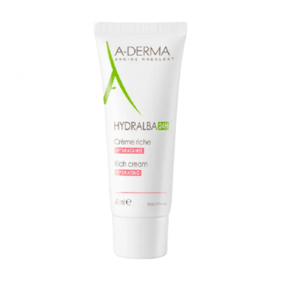 Aderma Hydralba UV Crème Hydratante Légère 40 ml