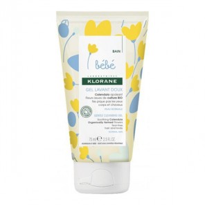 Klorane bébé gel lavant doux 75ml