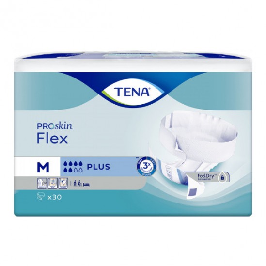 Tena proskin flex plus Medium 30 pièces