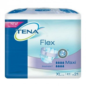 Tena proskin flex maxi extra large 21 pièces