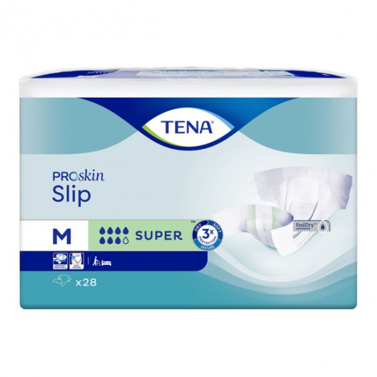 Tena proskin slip super medium 28 pièces