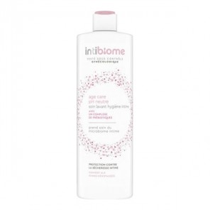 Intibiome age care pH neutre protection soin lavant hygiène intime 500ml