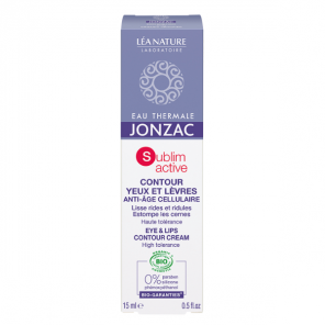 Jonzac sublimactive soin contour yeux et lèvres anti-âge 15ml