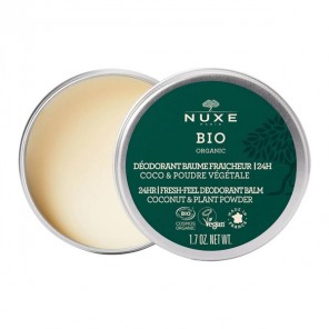 Nuxe bio déodorant baume fraîcheur 24h 50g