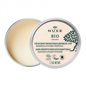 Nuxe bio déodorant baume peaux sensibles 24h 50g