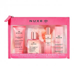 Nuxe trousse huile prodigieuse florale et son rituel