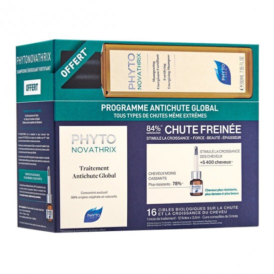 Phytonovathrix programme anti-chute global  + shampooing 250ml