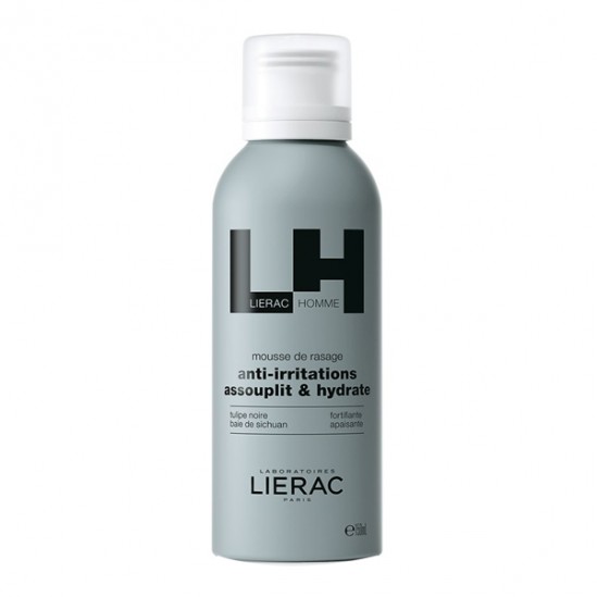 Liérac homme mousse de rasage anti-irritations 150ml