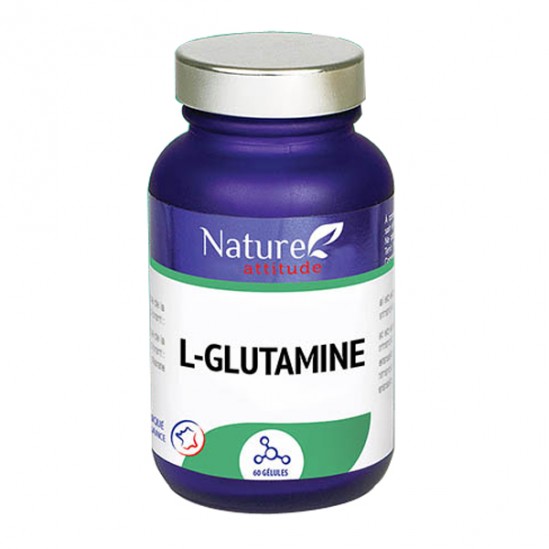 Nature attitude l-glutamine 60 gélules