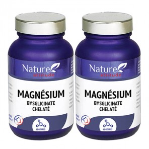 Nature attitude magnésium bisglycinate chélaté lot de 2 x 60 gélules