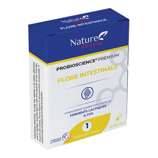 Nature attitude probioscience flore intestinale 30 gélules