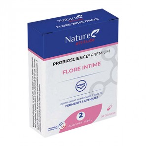 Nature attitude probioscience 2 flore intime 30 gélules