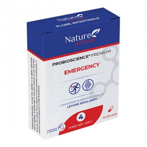 Nature attitude probioscience 4 emergency 15 gélules