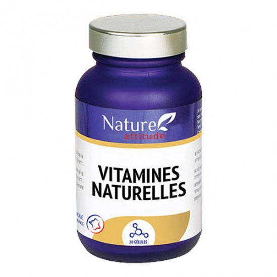 Nature attitude vitamines naturelles 30 gélules