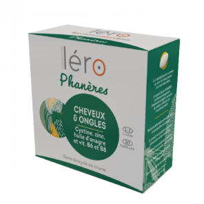 Léro phaneres cheveux ongles 90 capsules