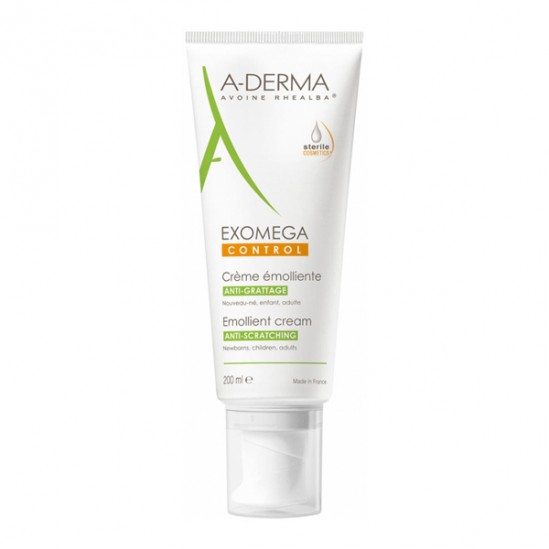 Aderma exomega control crème émolliente 200ml