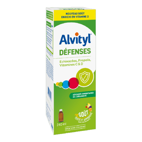 Alvityl défenses sirop 240ml