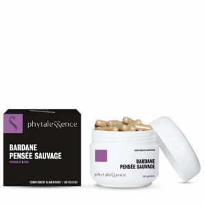 Phytalessence Bardane Pensée Sauvage 60 capsules 