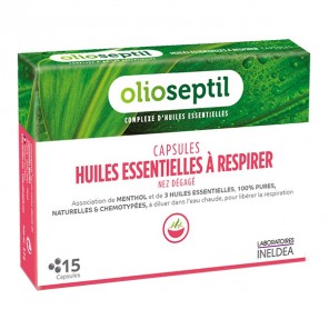 Olioseptil huiles essentielles à respirer 15 capsules