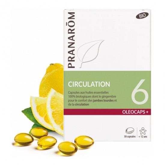 Pranarom circulation 6 oleacaps+ 30 capsules