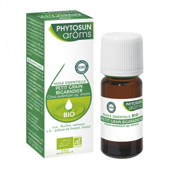 Phytosun arôms huile essentielle petit grain bigaradier bio 10ml