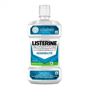 Listerine traitement sensibilité menthe fraîche 500ml