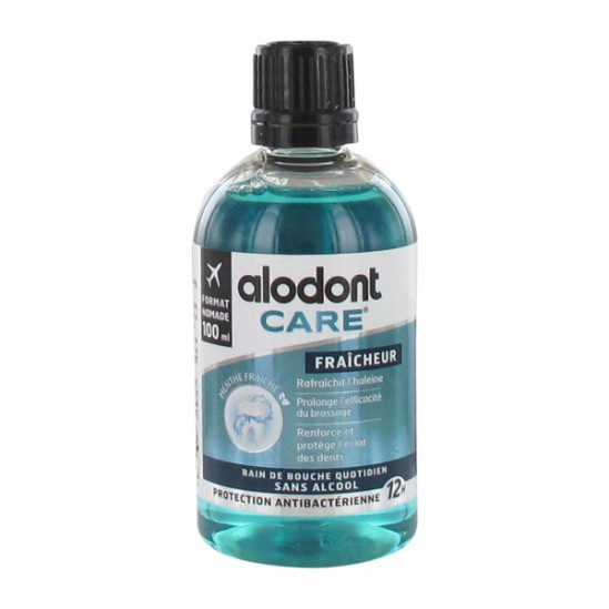 Alodont care fraîcheur bain de bouche quotidien 100ml