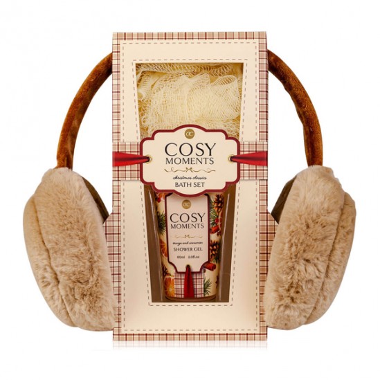 Tentation coffret pour le corps + cache oreilles cosy moments