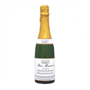 Tentation cadeau de Noël bain moussant bouteille de champagne