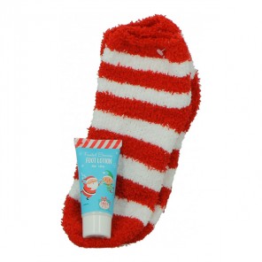 Tentation coffret pieds santa & co + paire de chaussette