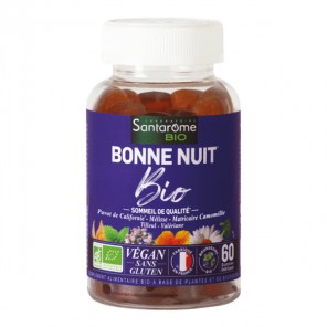 Santarome bonne nuit bio 60 gummies