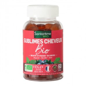 Santarome sublimes cheveux bio 60 gummies