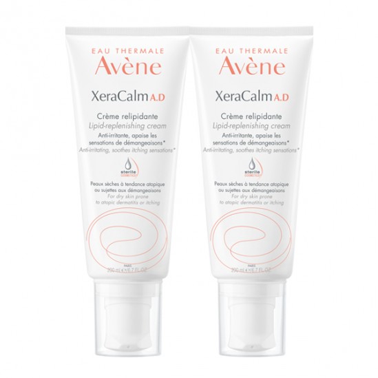 Avène XeraCalm AD Crème Relipidante Lot de 2x200 ml