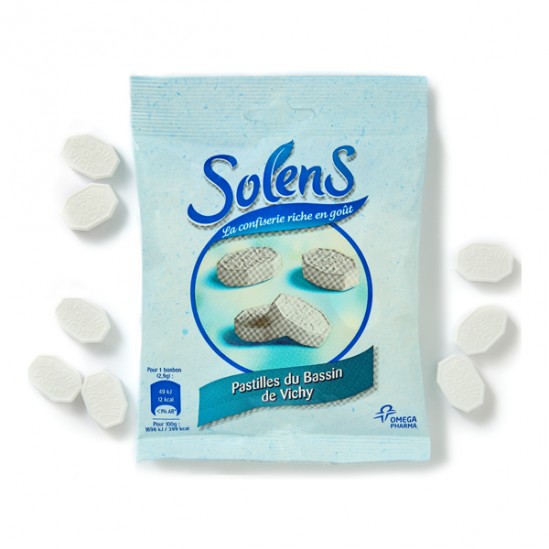 Solens pastilles du bassin de vichy 110g