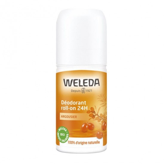 Weleda déodorant roll-on 24h argousier 50ml