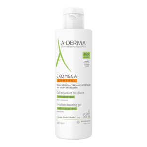 A-derma exomega control gel moussant émollient anti-grattage 500ml