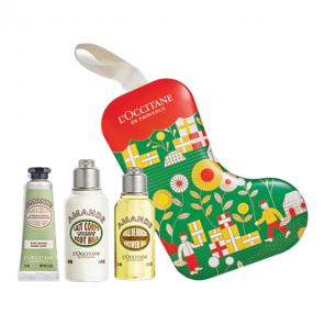 L'occitane botte de noël soins corps amande