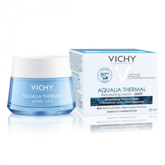 Vichy trousse de noël aqualia thermal légère peaux normale à mixte