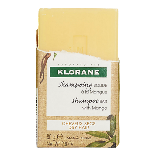 Klorane shampoing solide à la mangue 80g