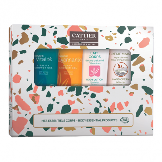 Cattier coffret mes essentiels corps