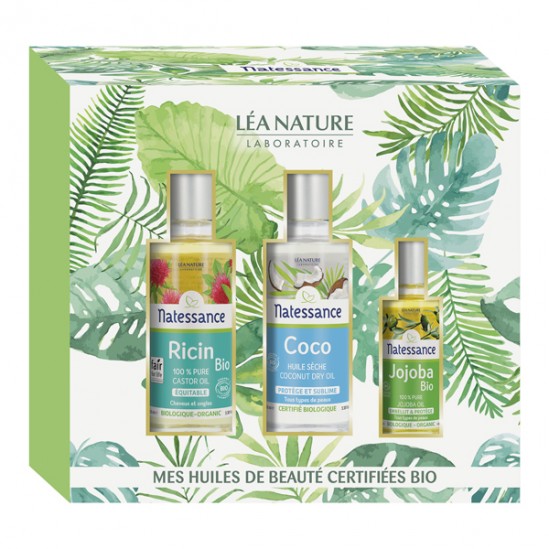 Léa nature coffret huiles de beauté bio