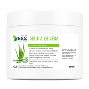 Esc laboratoire gel d'aloe vera 500ml