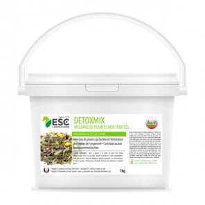 Esc laboratoire detoxmix drainage et détox cheval 1kg