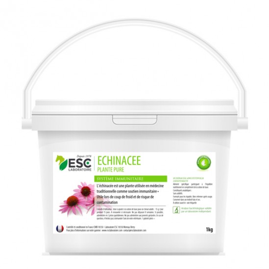 Esc laboratoire echinacee système immunitaire cheval 1kg