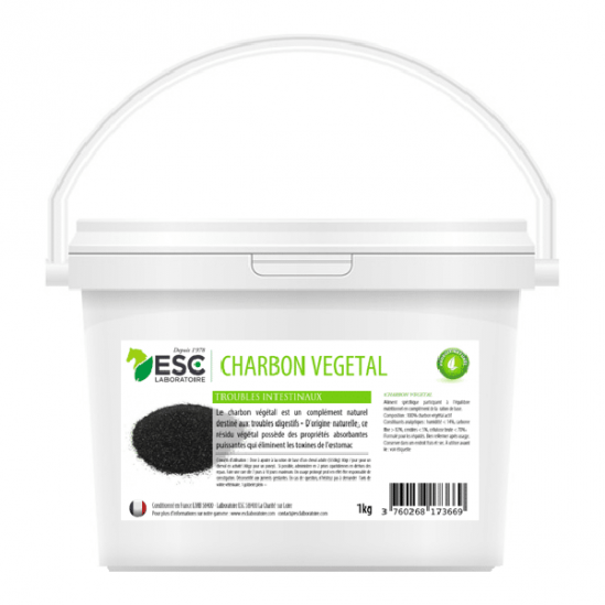 Esc laboratoire charbon végétal troubles intestinaux 1kg