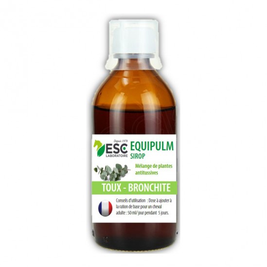 Esc laboratoire equipulm sirop toux bronchite 250ml