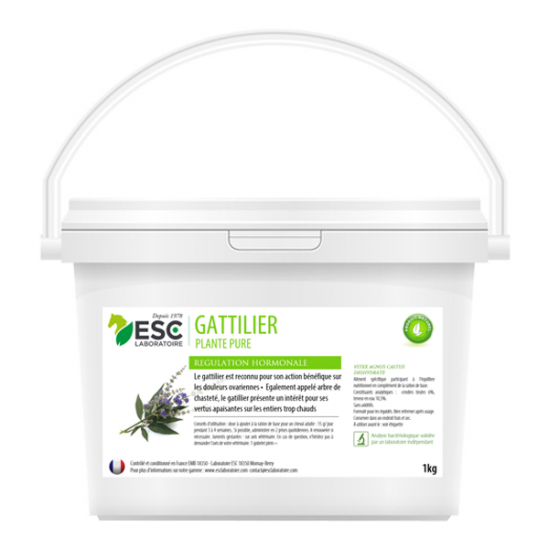 Esc laboratoire gattilier régulation hormonale juments 1kg